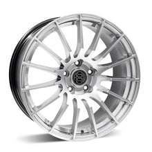 Charger l'image dans la galerie, AZZ757SHS - RSSW Spirit 17X7 5X100 ET 40MM Bore 73.1MM Hyper Silver - RSSW Wheels Canada