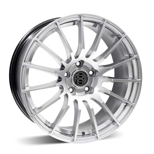 AZZ757SHS - RSSW Spirit 17X7 5X100 ET 40MM Bore 73.1MM Hyper Silver - RSSW Wheels Canada