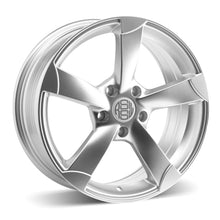 Load image into Gallery viewer, AZZ763HHS - RSSW Helix 17X7.5 5X112 ET 35MM Bore 66.6MM Hyper Silver - RSSW Wheels Canada