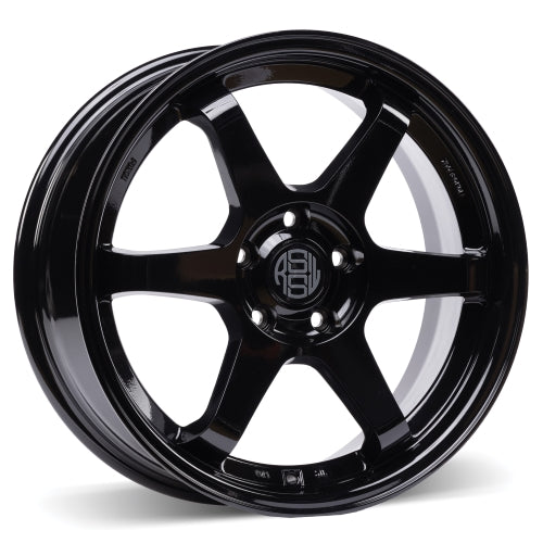 AZZ851RGB - RSSW Rival 18X7.5 5X114.3 ET 38MM Bore 67.1MM Gloss Black - RSSW Wheels Canada