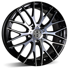 Charger l'image dans la galerie, AZZ951TBMF - RSSW Touring 19X8.5 5X114.3 ET 35MM Bore 67.1MM Black and Machined Face - RSSW Wheels Canada
