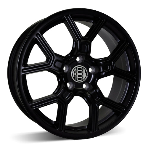 AZZ958FMB - RSSW Faith 19X8.5 5X108 ET 42MM Bore 63.4MM Matte Black - RSSW Wheels Canada