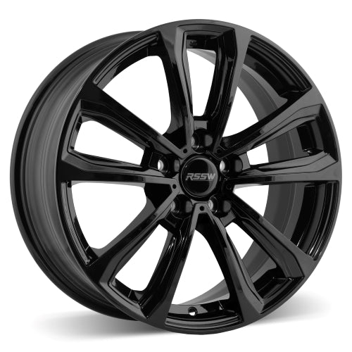 AZZ963CRGB - RSSW Carbon 18X8 5X112 ET 33MM Bore 66.6MM Gloss Black - RSSW Wheels Canada