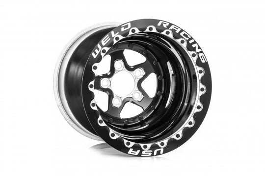 88B-513B276MB - Weld Racing Alumastar 15X13 5X120.65 ET -102mm Black Center - Black Shell - Weld Racing Wheels Canada