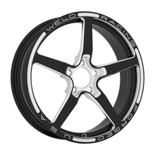 Charger l'image dans la galerie, 88C-1806256-B - Weld Racing Alumastar Frontrunner 18X6 5X120 ET -8mm Gloss Black Milled - Weld Racing Wheels Canada