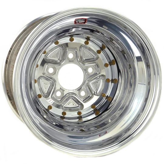 89P-618562UP - Weld Racing Alumastar Pro 16X18 5X139.7 ET 0mm Polished - Weld Racing Wheels Canada