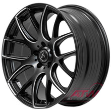 Charger l'image dans la galerie, B122-2010-16-113 - Armed Street Ammo 20X10 5X114.3 ET 40mm Satin Black Milled - Armed Street Wheels Canada