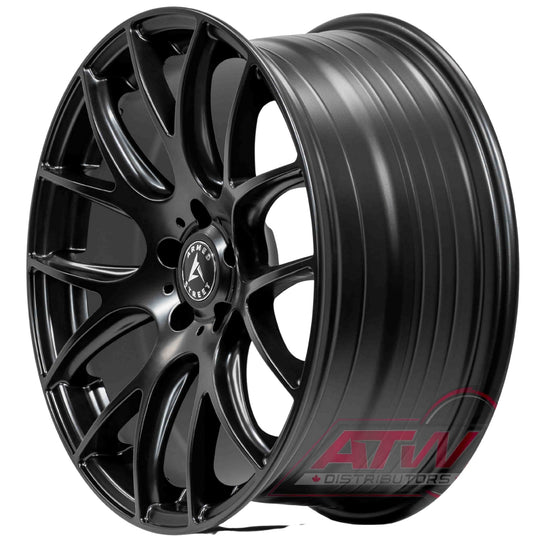 B121-2085-20-112 - Armed Street Ammo 20X8.5 5X115 ET 20mm Satin Black - Armed Street Wheels Canada