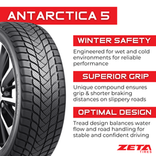Load image into Gallery viewer, WZT2155517N 215/55R17 Zeta Antarctica 5 98H Zeta Tires Canada