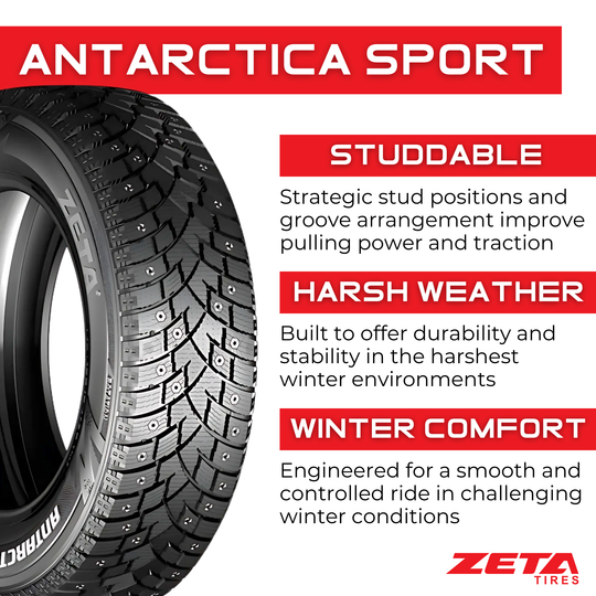 WZT2354518XN 235/45R18XL Zeta Antarctica Sport 98T Zeta Tires Canada