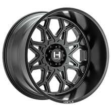Load image into Gallery viewer, H132-2414817045BB - Hostile Anvil 24X14 8X170 -76mm Asphalt Wheel - Hostile Wheels Canada