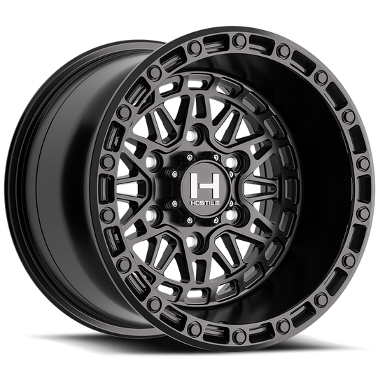 H150-1510511454SA - Hostile Apex 15X10 5x114.3 0mm Asphalt - Hostile Wheels Canada