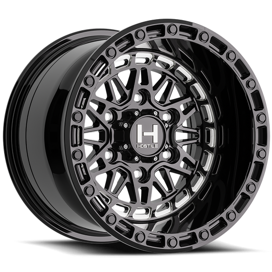 H150-1510511454GB - Hostile Apex 15X10 5x114.3 0mm Blade Cut - Hostile Wheels Canada