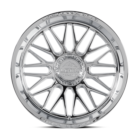 APEX-22286C - Lock Extreme Apex 22X12 8X165.1 ET -44mm Chrome - Lock Extreme Wheels Canada