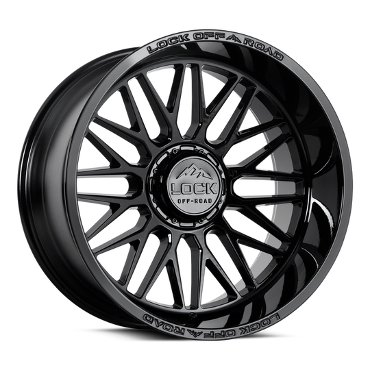 APEX-2987GB - Lock Extreme Apex 20X9 8X170 ET 1mm Gloss Black - Lock Extreme Wheels Canada