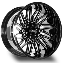 Charger l'image dans la galerie, K19124401743 - Arkon Apollo 24X14 8X170 -81mm Gloss Black with Milled Edges - Arkon Wheels Canada