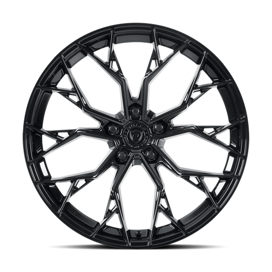 ARIA-98552GB - Dolce Performance Aria 19X8.5 5X112 ET 28mm Gloss Black - Dolce Performance Wheels Canada