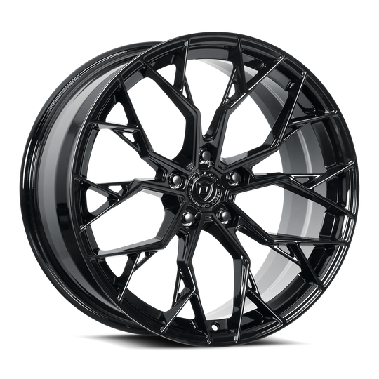 ARIA-98552GB - Dolce Performance Aria 19X8.5 5X112 ET 28mm Gloss Black - Dolce Performance Wheels Canada