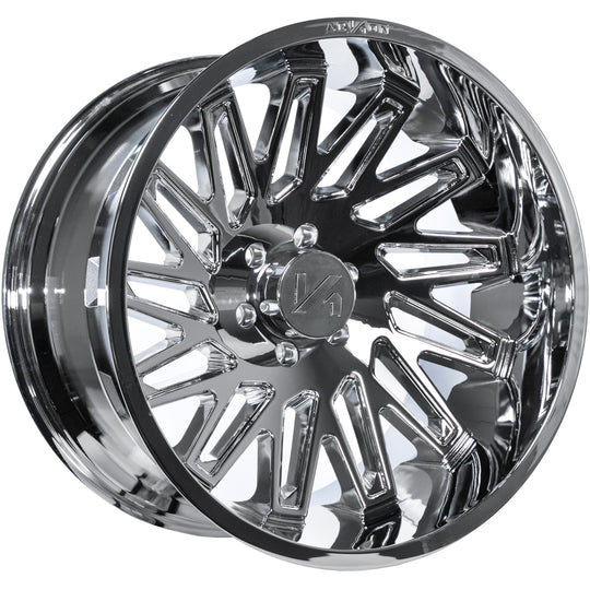K18922208345 - Arkon Armstrong 22X12 6X139.7 -51mm Chrome - Arkon Wheels Canada