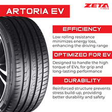Charger l'image dans la galerie, ZT2454519EV 245/45ZR19 Zeta Artoria EV 102W Zeta Tires Canada