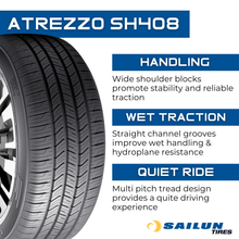Charger l'image dans la galerie, S9630407 205/70R14 Sailun Atrezzo SH408 95T Sailun Tires Canada