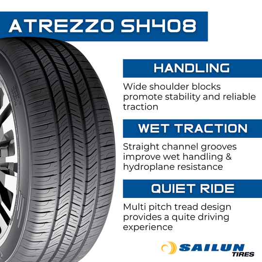 S9630407 205/70R14 Sailun Atrezzo SH408 95T Sailun Tires Canada
