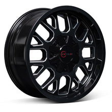 Load image into Gallery viewer, ENTP802AD-2090VW18 - Enthuze Attitude 20X9 8X165.1 / 8X170 18mm Gloss Black Milled - Enthuze Wheels Canada