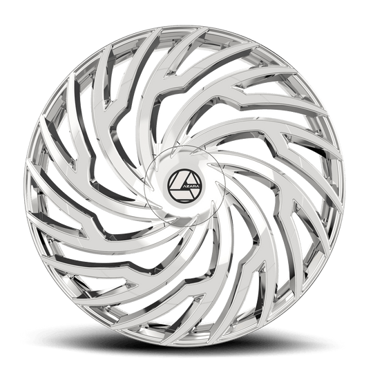 AZA-5362493932NC - Azara AZA-536 24X9 5X115 32mm Nano Chrome - Azara Wheels Canada