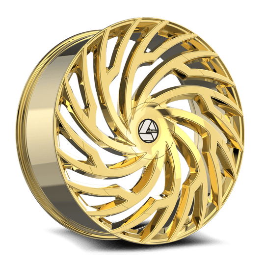 AZA-5362295BL15NG - Azara AZA-536 22X9.5 Blank 15mm Nano Gold - Azara Wheels Canada