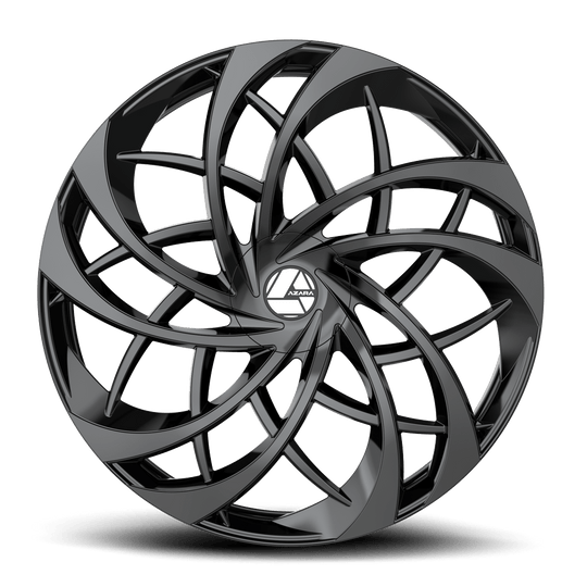 AZA-5401883635GB - Azara AZA-540 18X8 5X112 35mm Gloss Black - Azara Wheels Canada