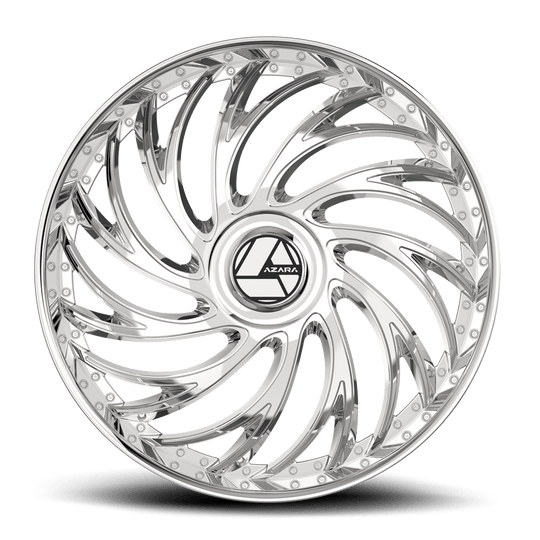 AZX-10120853635NC - Azara AZX-101 20X8.5 5X112 ET 35MM Nano Chrome - Azara Wheels Canada