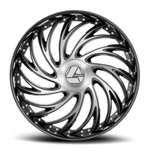 Load image into Gallery viewer, AZX-1012295BL15BM - Azara AZX-101 22X9.5 Blank 5X 15mm Gloss Black &amp; Machined - Azara Wheels Canada
