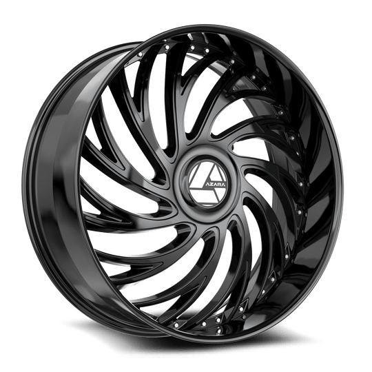 AZX-10122853638GB - Azara AZX-101 22X8.5 5X112 38mm Gloss Black - Azara Wheels Canada