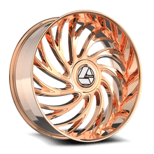 Load image into Gallery viewer, AZX-1012493915NRG - Azara AZX-101 24X9 5X115 ET 15MM Nano Rose Gold - Azara Wheels Canada