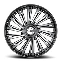 Load image into Gallery viewer, AZX-1022295BL15BM - Azara AZX-102 22X9.5 Blank 5X 15mm Gloss Black &amp; Machined - Azara Wheels Canada