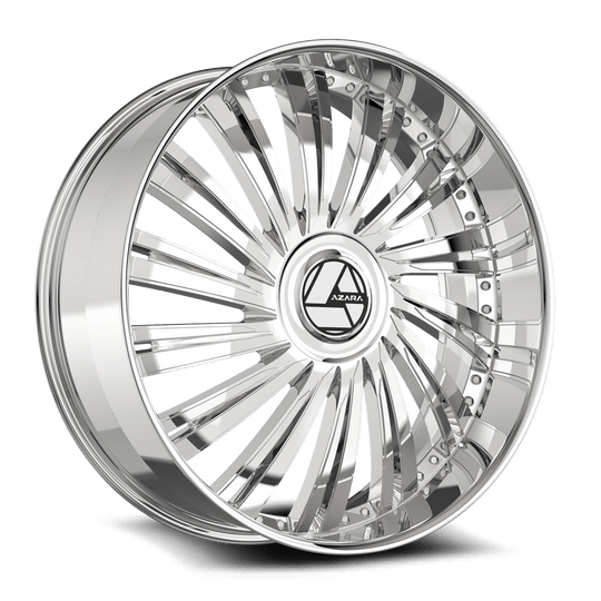 AZX-10220853635NC - Azara AZX-102 20X8.5 5X112 ET 35MM Nano Chrome - Azara Wheels Canada