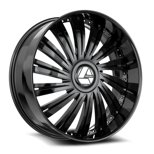 AZX-10222853638GB - Azara AZX-102 22X8.5 5X112 38mm Gloss Black - Azara Wheels Canada