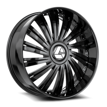 Load image into Gallery viewer, AZX-1022495722GB - Azara AZX-102 24X9 6X135 22mm Gloss Black - Azara Wheels Canada