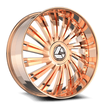 Charger l'image dans la galerie, AZX-1022495722NRG - Azara AZX-102 24X9 6X135 ET 22MM Nano Rose Gold - Azara Wheels Canada