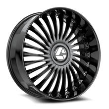 Load image into Gallery viewer, AZX-1032295BL15GB - Azara AZX-103 22X9.5 Blank 5X 15mm Gloss Black - Azara Wheels Canada