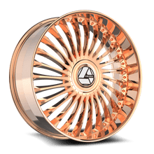 Charger l'image dans la galerie, AZX-103249BL15NRG - Azara AZX-103 24X9 BLANK ET 15MM Nano Rose Gold - Azara Wheels Canada