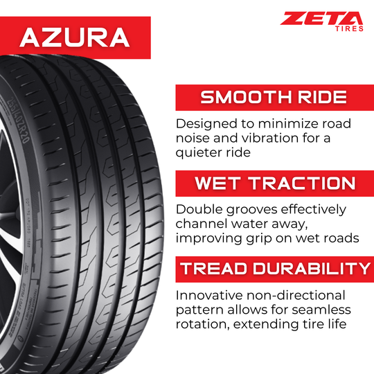ZT2256517N 225/65R17 Zeta Azura 102H Zeta Tires Canada