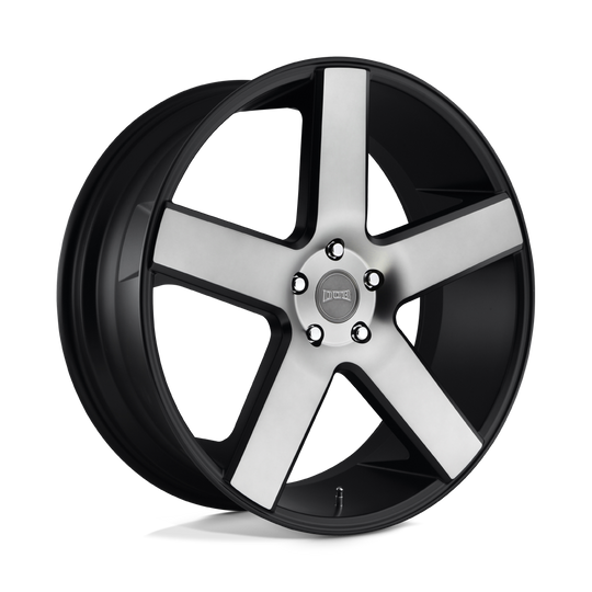 S116228521+35 - DUB S116 Baller 22X8.5 5X120  35mm Matte Black Double Dark Tint - DUB Wheels Canada