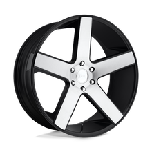 Load image into Gallery viewer, S217240077+31 - DUB S217 Baller 24X10 6X139.7  30mm Gloss Black Brushed - DUB Wheels Canada