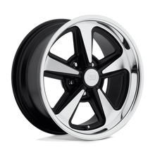Charger l'image dans la galerie, U10918806545 - US Mag U109 Bandit 18X8 5X114.3  1mm Matte Black Machined - US Mag Wheels Canada