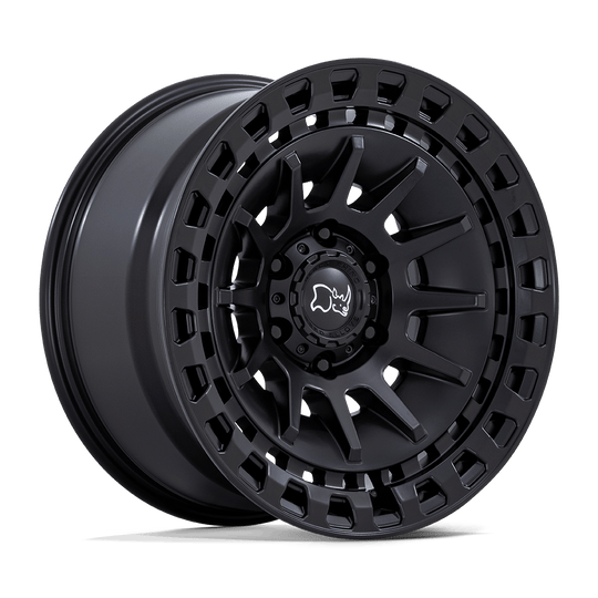 BR009MX18906300 - Black Rhino Barrage 18X9 6X135  0mm Matte Black - Black Rhino Wheels Canada