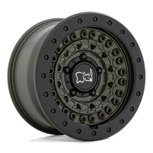 Load image into Gallery viewer, 2090BCD006114N76 - Black Rhino Barricade 20X9 6X114.3  0mm Olive Drab Green With Black Rock Guard - Black Rhino Wheels Canada