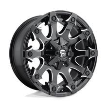 Charger l'image dans la galerie, D57820007047 - Fuel Off-Road D578 Battle Axe 20X10 5X139.7 5X150 -18 mm Gloss Black Milled - Fuel Off-Road Wheels Canada