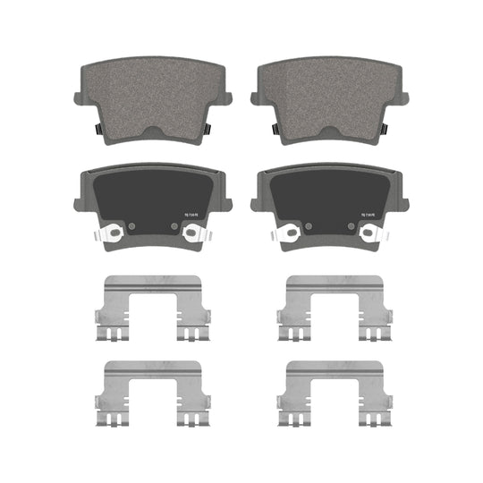 PD1057 ThermoQuiet Disc Brake Pad Set BCSJ
