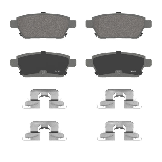 PD1161 ThermoQuiet Disc Brake Pad Set BCSJ